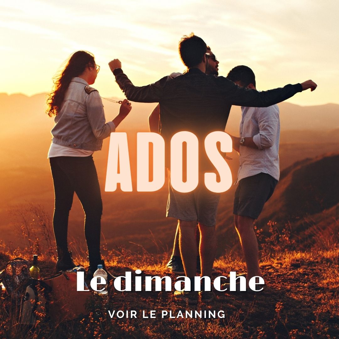 Ados 12-15 ans (cliquez pour voir le planning)